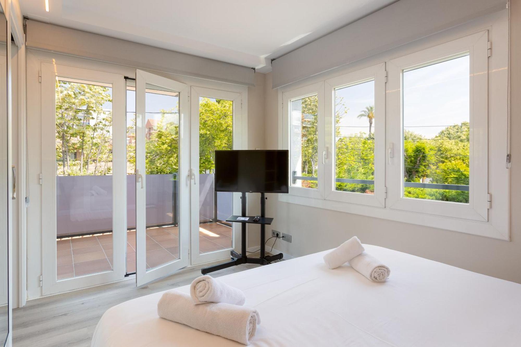 Aparthotel Vilassar Vilassar De Mar Oda fotoğraf